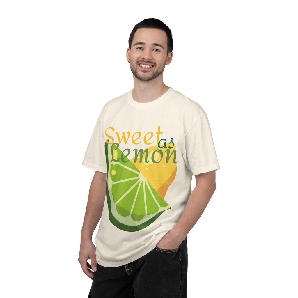 Sweet as Lemon T-Shirt — Citrus Slice Graphic Tee