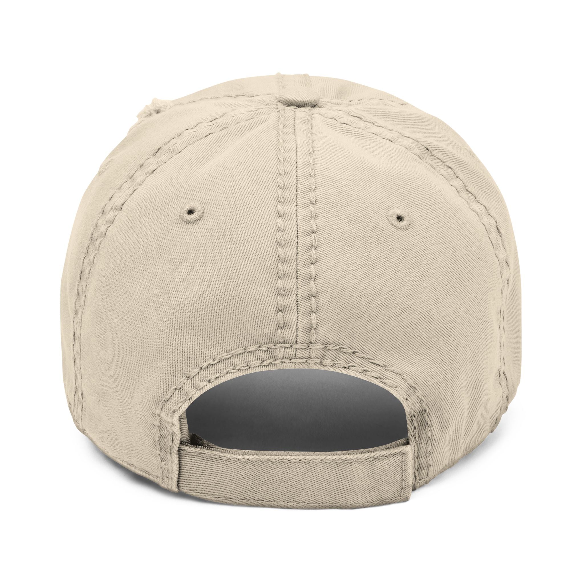 Certified Classic Distressed Dad Hat — Embroidered Vintage Baseball Cap
