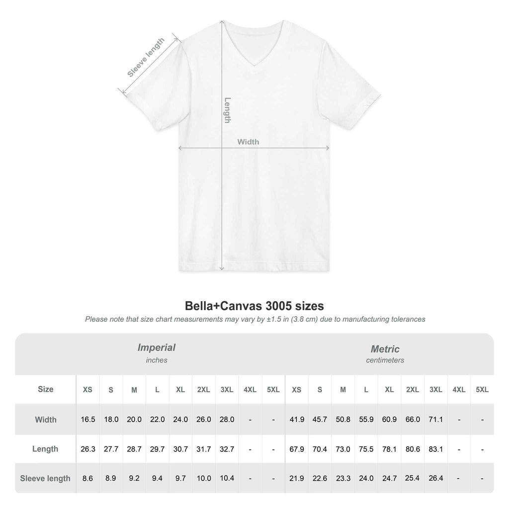 Think Outside the Box Tic-Tac-Toe V-Neck Tee