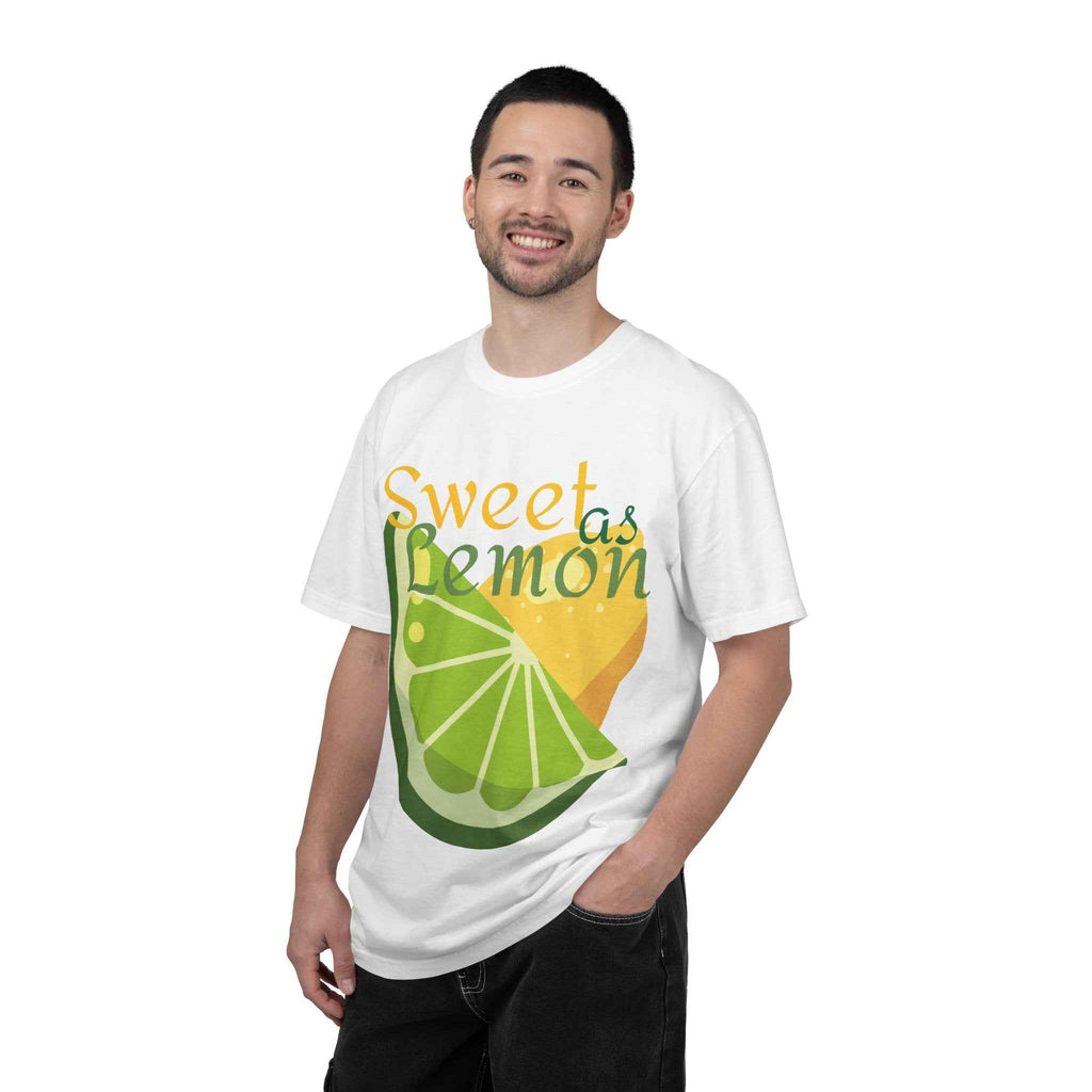 Sweet as Lemon T-Shirt — Citrus Slice Graphic Tee