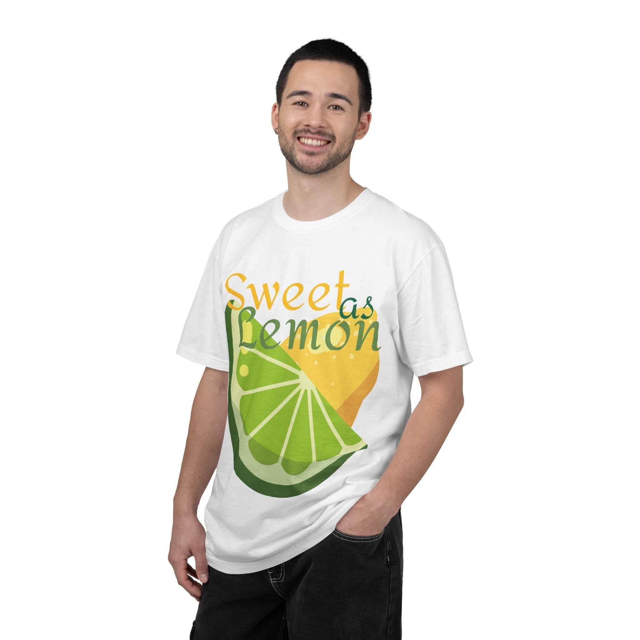 Sweet as Lemon T-Shirt — Citrus Slice Graphic Tee