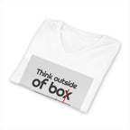 Think Outside the Box Tic-Tac-Toe V-Neck Tee