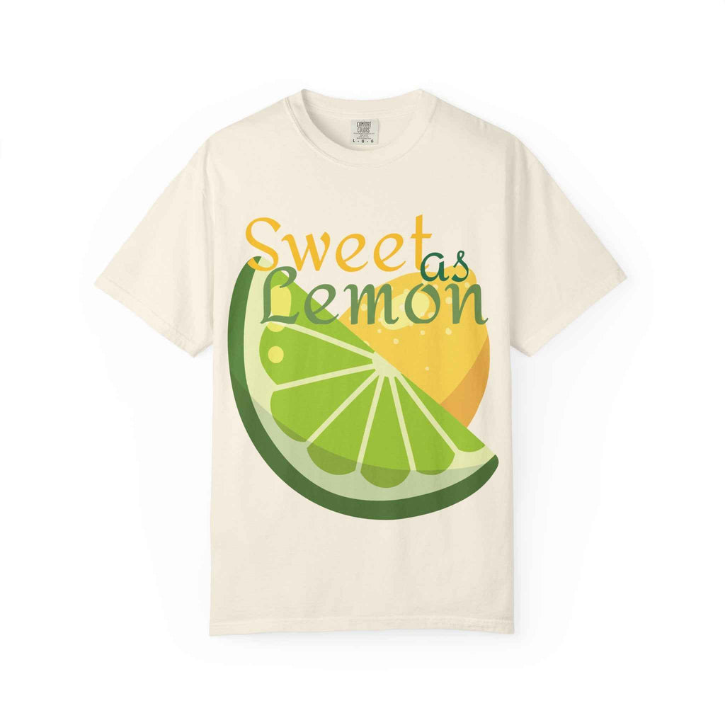 Sweet as Lemon T-Shirt — Citrus Slice Graphic Tee